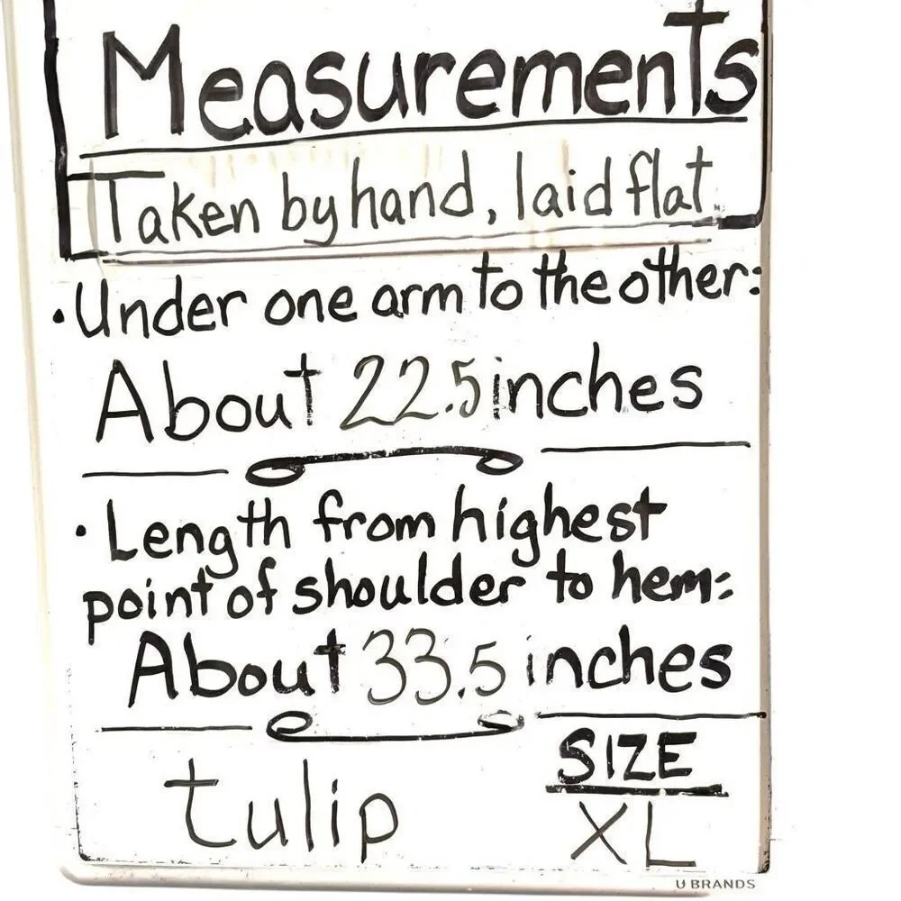 Tulip clothing xl